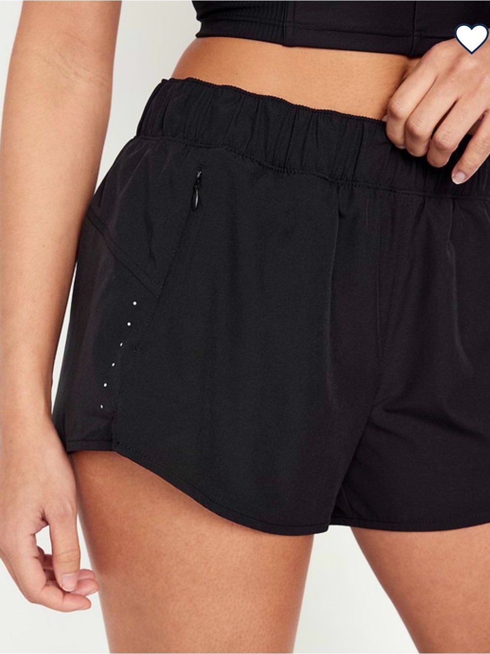 Women's Black Running Shorts - Lightweight Athletic Shorts Never worn